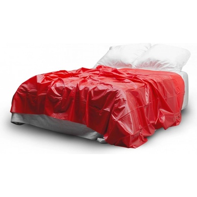EasyToys Vinyl Sheet Red červené vinylové prostěradlo 200 x 230 cm