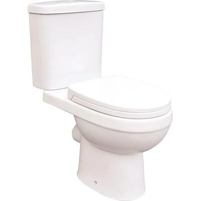 Inter Ceramic Моноблок ICC 6077P, седалка и капак, порцелан, бял гланц, 78x60x37см (6077P)