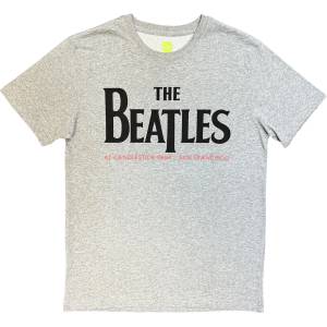 The Beatles Candlestick Park (Back Print) Grey L Риза (BEATTEE375MG03)