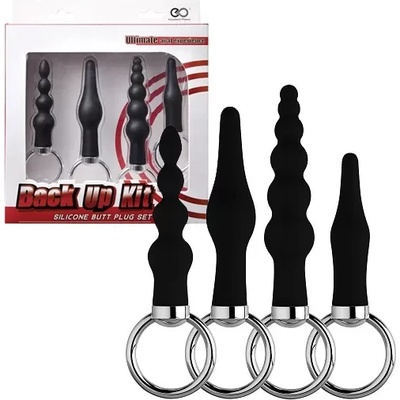 Анален комплект, разширители с пръстени - Back Up Plug Kit (NMC0002277)