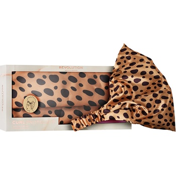 Kozmetická čelenka Satin Animal Print (Curl Protector)
