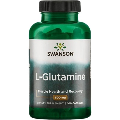 Swanson L-Glutamine 500 mg [100 капсули]