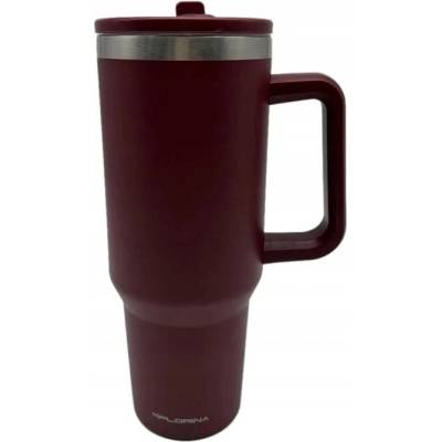 Florina termohrnek 1,2 l červený vínový