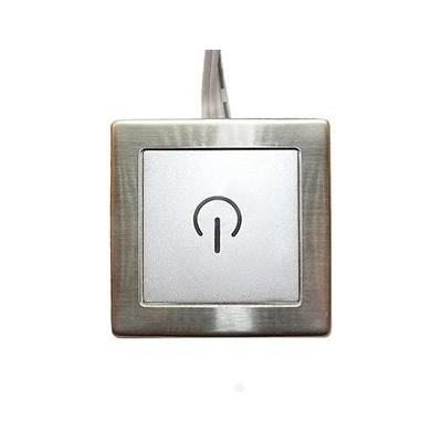 Ledshopik Skříňový spínač s IR senzorem 12-24V 5A hliník