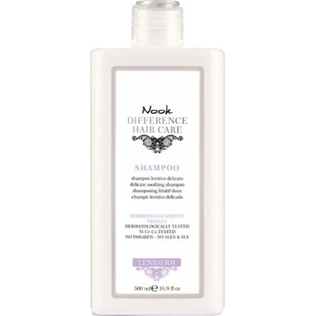 Nook Leniderm Shampoo šampón pre citlivú alebo podráždenú pokožku hlavy Leniderm šampón 500 ml
