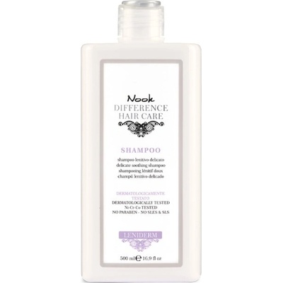Nook Leniderm Shampoo šampón pre citlivú alebo podráždenú pokožku hlavy Leniderm šampón 500 ml
