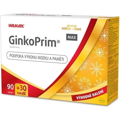 Walmark GinkoPrim MAX limitovaná edice 2021 90 + 30 tablet