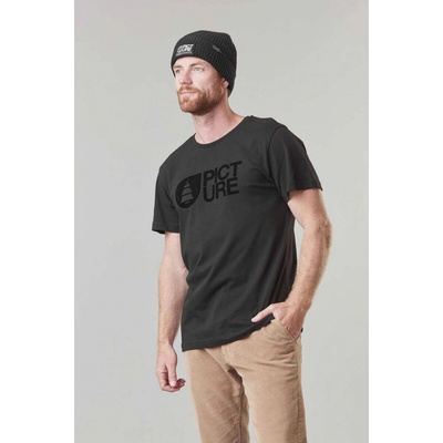 Picture Basement Flock S/S pánske tričko black