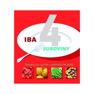 Iba 4 suroviny, Recepty na rýchle jednoduché jedlá