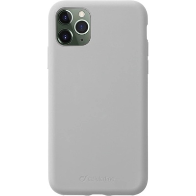 Cellularline Калъф за Apple iPhone 11 Pro, силикон, Cellular Line Sensation, сив (IT6116)