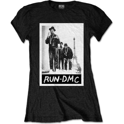 Run DMC Paris Photo Black L Дамски Риза (RDMCTS09LB03)