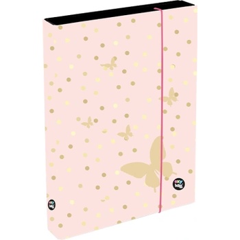 KARTON P+P Кутия за тетрадки A5 Jumbo OXY GO Пеперуда