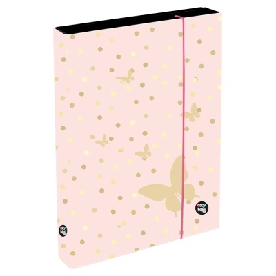 KARTON P+P Кутия за тетрадки A5 Jumbo OXY GO Пеперуда