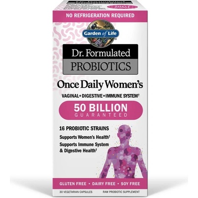 Garden of Life Dr. Formulated Probiotics once daily Women´s 30 rostlinných kapsúl