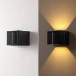 Brilagi - LED соларен стенен фенер SOLAR CUBE LED/2W/3, 2V 1300 mAh IP54 (BG0724)