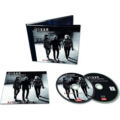 Queen & Adam Lambert Live Around the World CD BD