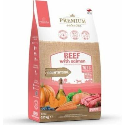 Pokusa Premium Selection Puppy Beef with salmon 12 kg