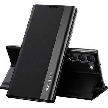 HQWear Калъф HQWear Sleep Case Pro за Samsung Galaxy S23 Plus, със стойка, черен (9145576269817)