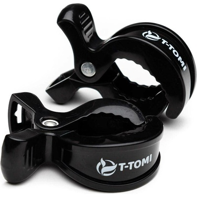 T-TOMI Kočíkový kolíček black / čierna