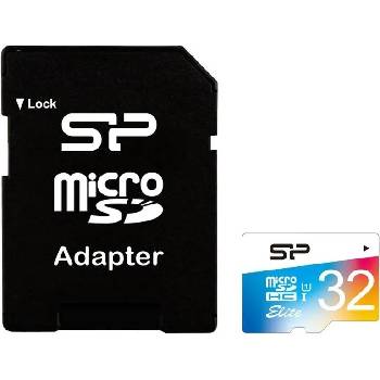 Silicon Power microSDHC Elite 1 32GB C10/UHS-I SP032GBSTHBU1V20SP