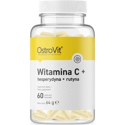 OstroVit Vitamin C + Hesperidin + Rutin [60 капсули]
