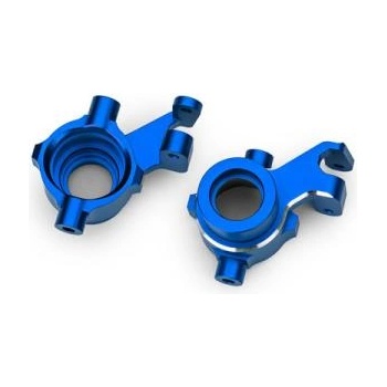 Traxxas предни главини алуминиеви синьо анодирани (чифт)