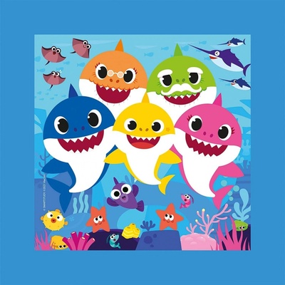 Clementoni FRAME Baby Shark 38807 60 dílků