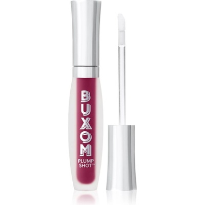 BUXOM Cosmetics PLUMP SHOT COLLAGEN-INFUSED LIP SERUM блясък за устни за по-голям обем с колаген цвят Plum Power 4ml