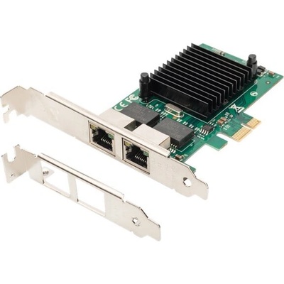 ASSMANN Dual Gigabit Ethernet PCI Express карта, 2 портов (DN-10132)