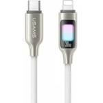 Usams USB Cable Usams USB-C - Lightning 1.2 m Gray