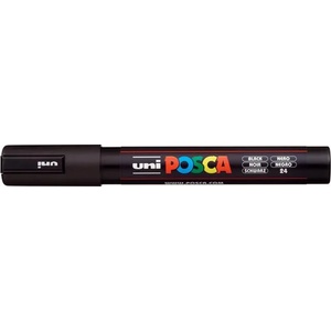 uni Декоративен маркер, 1, 8-2, 5 мм, UNI "Posca PC-5M", черен 286658000 (286658000)