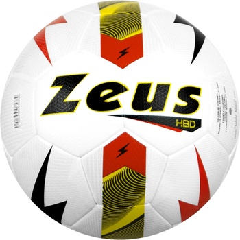 ZEUS Футболна топка Zeus Pallone Hybrid Football white/red