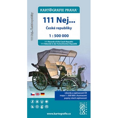 111 nej České Republiky 1:500 000