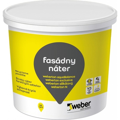 Weber Weberton N akrylátová fasádna farba 5 kg