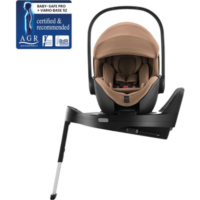 BRITAX RÖMER Baby-Safe Pro Vario Base 5Z Bundle 2024 Warm Caramel