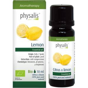 Physalis Етерично био масло, лимон, 10 ml, Physalis (90380)