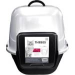 Mpets Thebes Cat Litter Box - Закрита Котешка Тоалетна с активен въглен - 62x53x58 cm, Белгия - 20100701