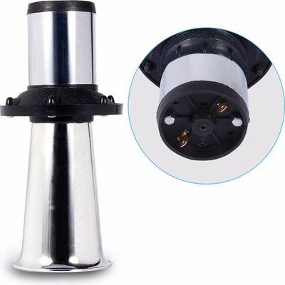 Trumpeta plast 225mm, chrom, 12V