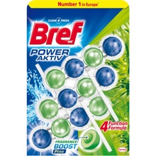 Bref Power Aktiv WC blok Pine 3 x 50 g