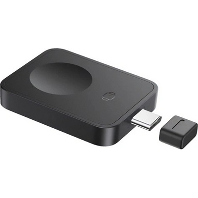 Baseus Apple Watch Series 11 42mm BASEUS MAGPRO настолно зарядно устройство Type-C 2, 5W, зарядно за Apple Watch, ЧЕРНО BSW-543 (BSW-543)