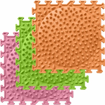 Ortonature Masážní ortopedické podložky malý kopec měkké lososová