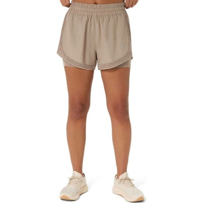 Asics Nagino Run 2-N-1 Short W 2012D491200 greige
