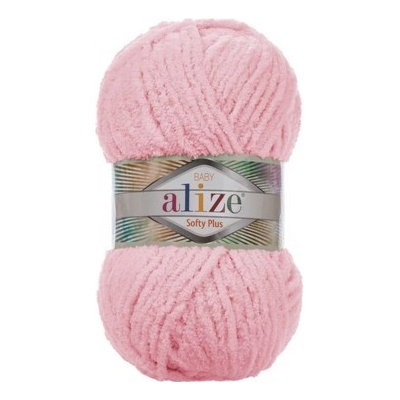 Alize příze Softy Plus 31 světle růžová