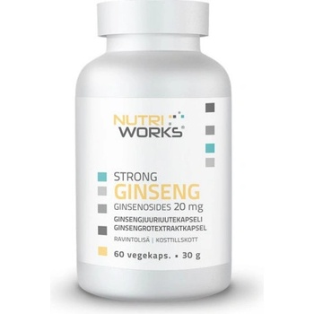 NutriWorks Strong Ginseng 60 kapsúl