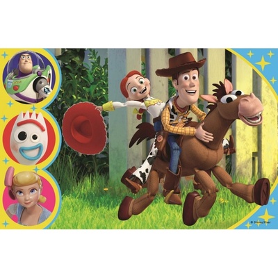 Woody Trefl Toy Story 4:ho jízda 54 dílků