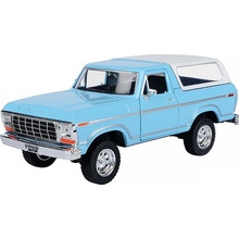 MOTORMAX Ford Bronco 1978 Closed modrý 1:24