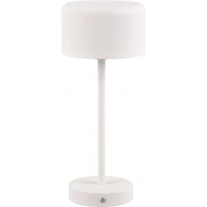 Reality Бяла LED настолна лампа с възможност за димиране (височина 30 cm) Jeff - Reality (R59151131)