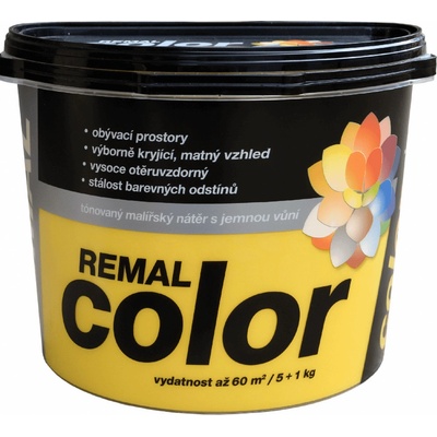REMAL COLOR - tónovaný maliarsky náter s jemnou vôňou 6 kg 0530 - mäta
