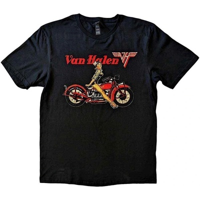 Van Halen Pin-up Motorcycle Black M Риза (VHTS21MB02)