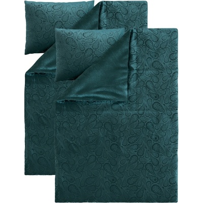 Livarno plyšového povlečení zelená 140x200 70x90 – Zboží Mobilmania